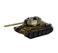 YUMILI Tank Model Metal Retro Fuselage Alloy Miniature Military Vehicle with Detail Processing for Office Desk Decoration and Children Toy Library Gift 12.7 x 6.3 x 6cm