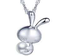 Yumilok Colgante de plata de ley 925 con colgante para mujer y niña