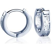 Yumilok Pendientes Mujer Nina, Plata de Ley 925 Jewelry,Pendientes Aros Hipoalergénico