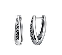 Yumilok Pendientes simpre para mujer hombre: Pendientes geométricos de acero inoxidable con aros para todo el año - Punky Hip Hop Rock y fiestas en bares para la moda