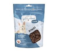 Yummeez Golosinas para Perros sin Cereales, como Huesos pequeños con Alto Contenido de Carne para Entrenamiento o recompensas, 175 g (1 Unidad)