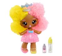 Yummiland Large Doll - Nia Candy Fluff - Incluye 1 Muñeca, Brillo de Labios Perfumado DIY, Moda y Pelo Personalizables, Adecuada para Niños Mayores de 4 Años