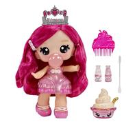 YUMMILAND Large Doll y Num Nom Lipgloss Pet - Bianca Bubblegum y Scoops - Muñeca Perfumada con Kit de Brillo de Labios DIY - Adecuado para Niñas y Niños mayores de 4 años