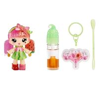 Yummiland Lip Gloss Doll: Mystery Color Change - Poppy Melonberry - Incluye 1 Muñeca, Brillo de Labios DIY + Llavero Extraíble, Juego de Cosméticos, Coleccionable, para Niños 4+ Años