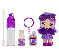 YUMMILAND Lipgloss Doll - Greta Grape - Muñeca Perfumada con Kit de Brillo de Labios DIY - Adecuado para Niñas y Niños mayores de 4 años