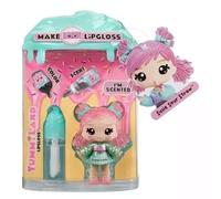 Yummiland Lip Gloss Doll - Susie Sour Straw - Incluye Kit de Brillo de Labios DIY, para Niños y Niñas Mayores de 4 años
