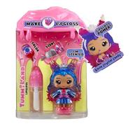 Yummiland Lip Gloss Doll - Roxie Crystal Candy - Incluye Kit de Brillo de Labios DIY, para Niños y Niñas Mayores de 4 Años
