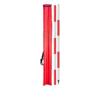 Yummsion Varilla De MedicióN For TopografíA Terrestre,Varilla De TopográFico Seccional Desmontable,Resistente Al óXido Y La CorrosióN,Adecuado For Agrimensura,CartografíA,Montaje De Antenas