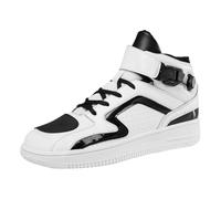 Yummsion Zapatillas De Motocross Impermeable,Botines Moto Hombre,Botas Moto Mujer,Amplia Apertura para Facilitar La ColocacióN De Los Pies,Adecuado para Usar Al Andar En Motocicleta