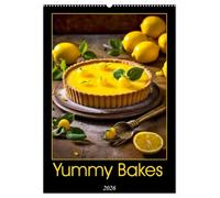 Yummy Bakes (Wall Calendar 2026 DIN A2 portrait), CALVENDO 12 Month Wall Calendar: Indulge in a year of mouthwatering delights with our Yummy Bakes ... of delicious treats and tempting flavors.