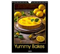 Yummy Bakes (Wall Calendar 2026 DIN A4 portrait), CALVENDO 12 Month Wall Calendar: Indulge in a year of mouthwatering delights with our Yummy Bakes ... of delicious treats and tempting flavors.