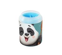 Yummy Panda - Kit de limpieza de pies de perro reutilizable de silicona suave para perros pequeños, medianos y grandes y gatos