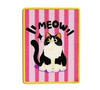 Yumneo Almohadillas para rascar gatos autoadhesivas, almohadilla adhesiva para rascar gatos, tabla rascadora de mascotas de color brillante para sala de estar, dormitorio, barandillas de escalera