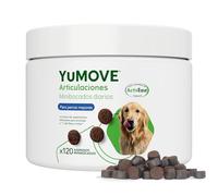YuMOVE Condroprotector Perros 120 Masticables - Articulaciones Perro Senior +8 Años con Mejillon Labio Verde Complejo ActivEase de 150mg Cada Masticable & Aceite de Pescado - Movilidad del Canino