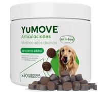 YuMOVE Condroprotector Perros 5-7 Años - 30 Masticables - Articulaciones Perro Adulto con Mejillon Labio Verde Complejo ActivEase de 150mg Cada Masticable - Refuerza Movilidad & Estrutura Articular