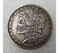 YunBest Mejores dólares estadounidenses Morgan - Moneda de níquel Hobo -1885 Recolección de Monedas-Dólar estadounidense Viejo Morgan-BestShop