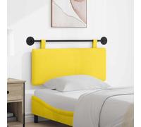 YunCangg Cabecero colgante de pana rectangular 110 x 55 x 5 cm con acolchado suave y bucles colgantes extraíbles para dormitorio, habitación de invitados, montaje en pared como respaldo y cabecera de