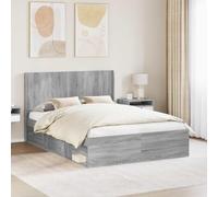 YunCangg Cabecero PB de madera resistente de 146,5 x 7 x 100 cm, diseño de listones verticales, montaje en bastidor de cama, independiente y estable, para dormitorio, cama doble y habitación de