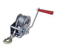 YunCangg Cabrestante manual de 360 kg con cuerda de 8 m, cabrestante de hierro para remolques, recuperación de vehículos, silvicultura, agricultura, taller y barco, 28 x 25 x 12 cm