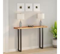 YunCangg Tablero de mesa de 180 x 30 x 2,5 cm, madera maciza de acacia con borde de árbol, rectangular, para mesa de salón, mesa auxiliar y mesa de café con superficie natural, duradero y resistente