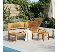YunCangg Tumbona de madera maciza de acacia, 200 x 57 x 75 cm, ajustable, con respaldo multiposición, para jardín, terraza, balcón, resistente a la intemperie y ergonómica