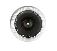 Yunchenghe 25mm cámara F / 1.8 Lente Macro, Enfoque Manual de la Lente, para Fujifilm Fuji del Montaje de cámara FX - Plateado