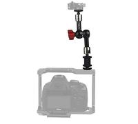 Yunchenghe Brazo mágico articulado Ajustable de 7 Pulgadas y Abrazadera Grande y súper Compatible con el Equipo de cámara DSLR, Luces LED, luz de Flash, Monitor LCD