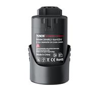 YUNCHI Batería de 2.0 Ah compatible con el sistema Bosch Professional de 12V, batería de repuesto para herramientas Bosch Blau con 10.8V y 12V