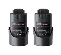 YUNCHI Batería de repuesto de 3,0 Ah para batería Bosch de 12 V, compatible con sistema Bosch Professional de 12 V, 2 unidades
