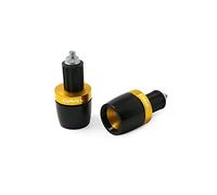 YUNDVLT Topes de Manubrios For Diavel Carbon XDiavel/S All Years Motocicleta Universal 7/8 "22mm Manillar Empuñaduras Extremos Manillar Contrapeso Tapa Tapón Deslizador(Gold)