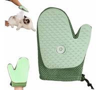 YUNFAN All-in-One Grooming Mist Glove for Pets,2025 New Pet Hair Remover Glove,Pet Hair Removal Grooming Gloves,with Spray Function-Anti Static Deshedding Tools,Loose Hairs Removal & Detangling (C)