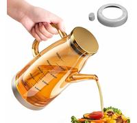 YUNFAN Botella Dispensadora De Aceite Con Pico Antigoteo,Juego De Dispensadores De Aceite Y Vinagre,Botella Dispensadora De Aceite De Oliva De Vidrio,Para Cocinar Utensilios De Cocina (800ml)