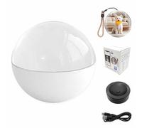 YUNFAN Memory Sphere Lamp Video,2.7" Crystal Ball Video Player Supports WiFi,Personalized 3D Videos Crystal Ball,USB Rechargeable,Uploadable Videos & Photos,Creative Gift for Anniversary,Wedding(A)