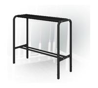 YUNFANOZ Organizador de Equipos Deportivos, For Pistas de Tenis, Salones, garajes, dormitorios y Otros Espacios for organizar Material Deportivo.(Black)