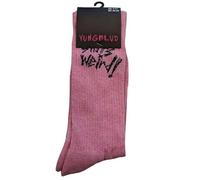 Yungblud - Calcetines Weird! para Adultos Unisex (40,5 EU, 45,5 EU) (Rosa)