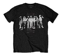 Yungblud T Shirt Weird Tracklist Logo Nuevo Oficial De Los Hombres Negro Size L