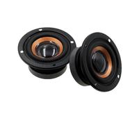 YUNGLOO 1 juego de altavoces redondos de frecuencia completa de 5 cm para proyectos, subwoofer de baja frecuencia, redondo, impermeable, visual para el hogar