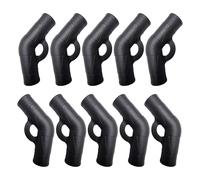 YUNGLOO 10 acoplamientos globales de reparación de postes de tienda de campaña, accesorios de reparación de eslabones de articulación de poliestireno permanente