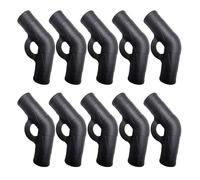 YUNGLOO 10 acoplamientos globales de reparación de postes de tienda de campaña, accesorios de reparación de eslabones de articulación de poliestireno permanente