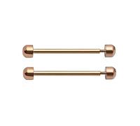 YUNGLOO 2 varillas de tubo de rosca para correa de reloj, cierre de pasador de fricción, pieza de fijación para reparación de reloj de pulsera, 16/18/20/22 mm, cierre de reloj, hebilla, tubo de