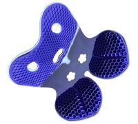 YUNGLOO Almohada lumbar de siliconas ventiladas para una posición correcta al sentarse durante el estudio del trabajo largas horas de trabajo, almohada lumbar de silicona transpirable