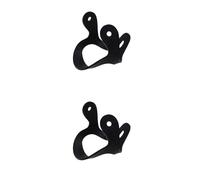 YUNGLOO Correas de goma de grado profesional con múltiples agujeros para engranajes de caballo de estilo occidental, espolón de bronce