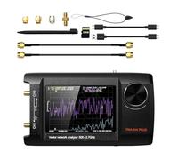 YUNGLOO Dispositivo de antenas profesional LCD multifunción de 4 pulgadas con espectro analítico de 50 Khz-2.7 GHz, dispositivo de antenas profesionales con perilla grande