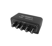 YUNGLOO High Fidelitys - Amplificadores de auriculares de aleación de aluminio con dos canales para múltiples configuraciones de oyente, control de volúmenes, amplificadores de sonido