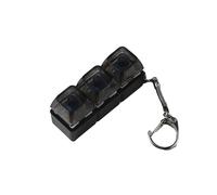 YUNGLOO Interruptor de teclado portátil, herramienta de prueba, interruptores de luz LED, llavero de juguete para 2 teclas, 3-4, 1 unidad para amantes de la mecánica
