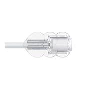 YUNGLOO Protector de cable de elastómero flexible con bonito dije de corazón para dispositivos de teléfono iOS, rectificadores, afectos, cubierta permanente G, flexible, ios, funda protectora