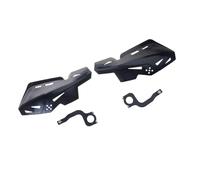 YUNGLOO Protectores de mano universales para motocicleta, construcción de metal, bloqueo de viento, guía de fácil montaje, protectores de viento para motocicleta