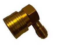 YUNGLOO R134A - Accesorio de conexión rápida para una recuperación eficiente de refrigerantes y recarga en sistemas de aire acondicionado y refrigeración doméstica, acoplamiento de conexión rápida