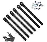 YUNHENTONG Accesorios Snowboard 6 Piezas Fijación Snowboard Ski Binding Straps Correas Snowboard de Repuesto Tobillo Correa Patines en Línea Snowboard Correa Escalera