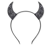 YUNHENTONG Diadema Halloween Diablo,Diadema de Cuerno de Diablo,Cuernos demonio,Diadema Demonio,Devil Horns,Halloween Diadema para Carnaval, Halloween o Fiesta Temática y Cosplay (C)